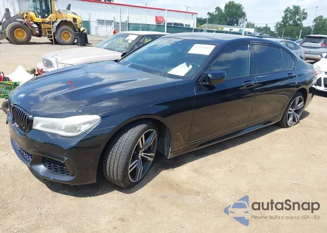 2016 BMW 750I from USA, damaged, VIN WBA7F0C51GGM20465